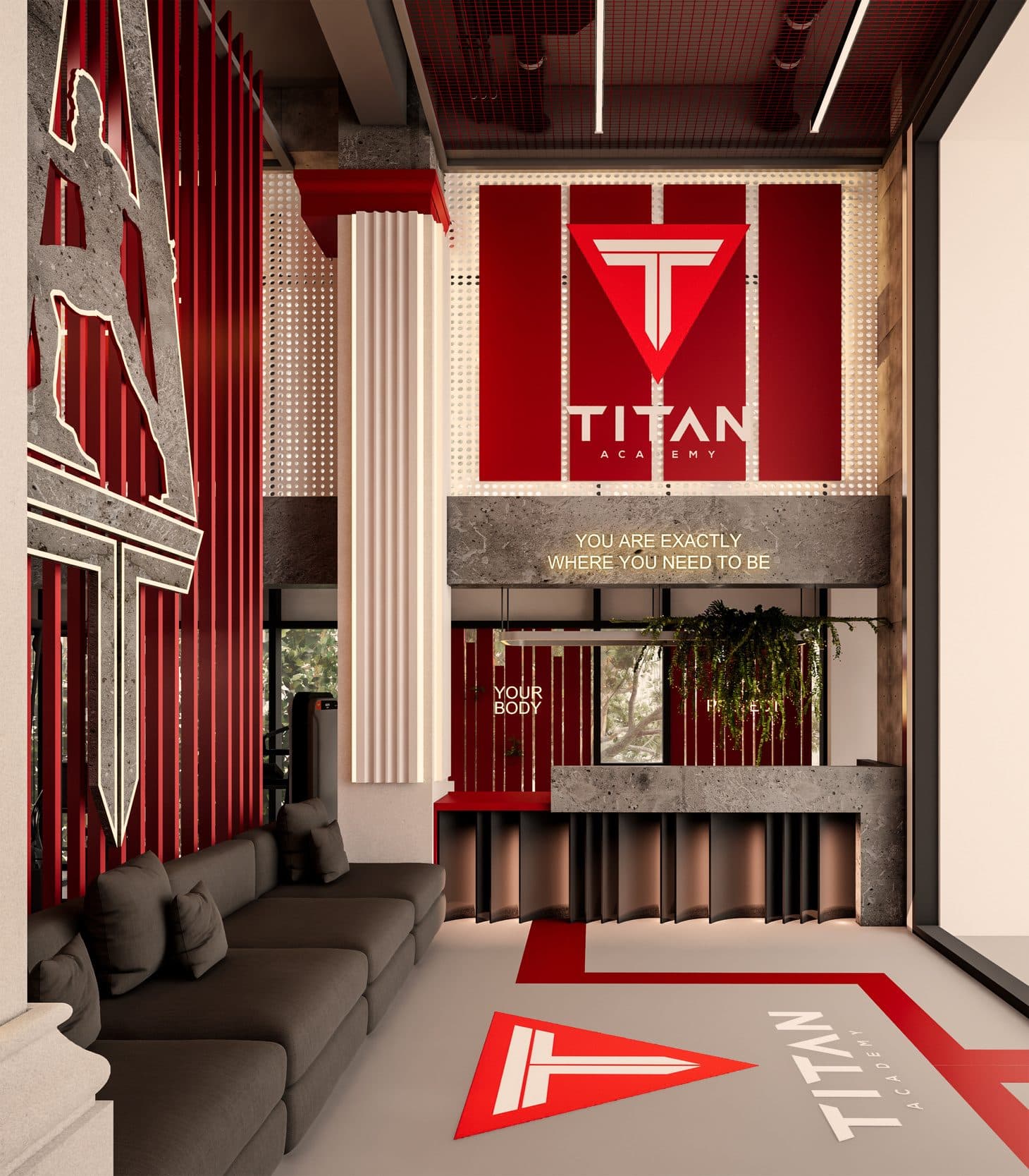 Vestiarele Titan Academy
